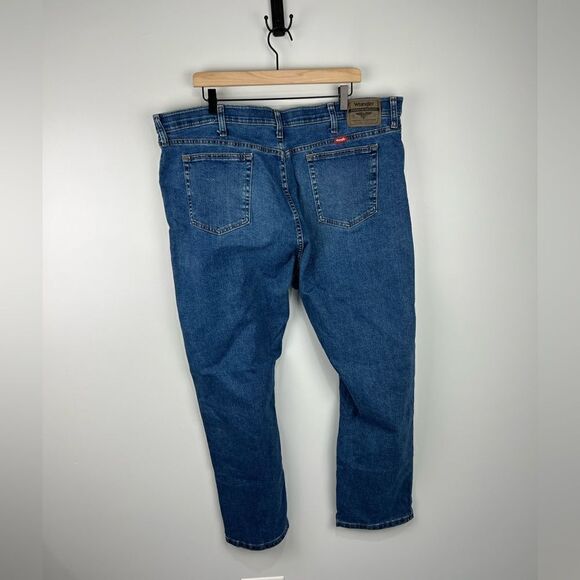 Wrangler Performance Series Denim Blue Jeans 42 X 30 - Picture 5 of 7